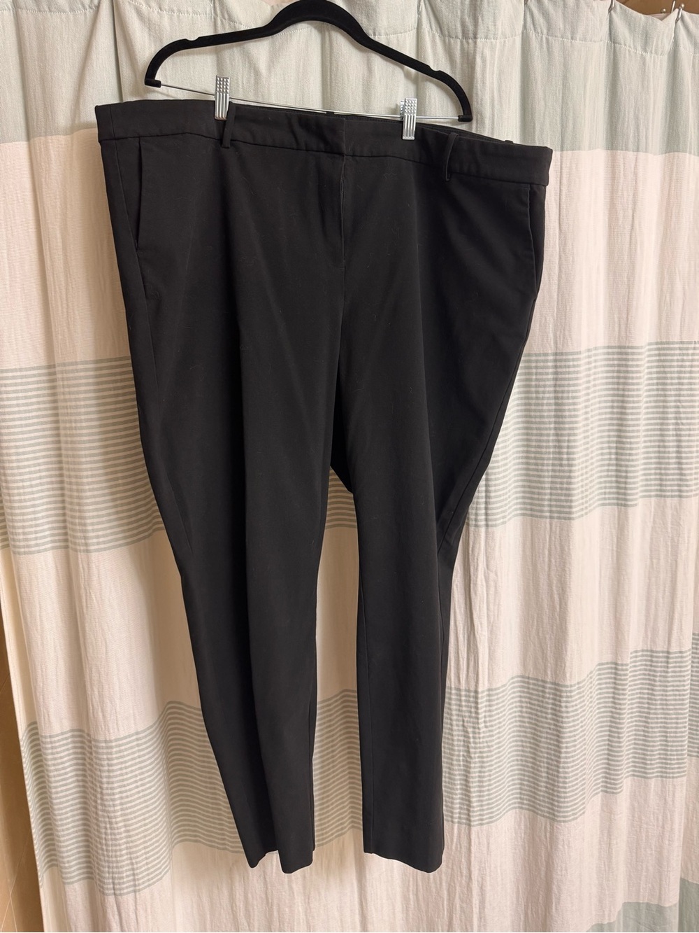 J. Crew Black Tailored Ponte Trousers